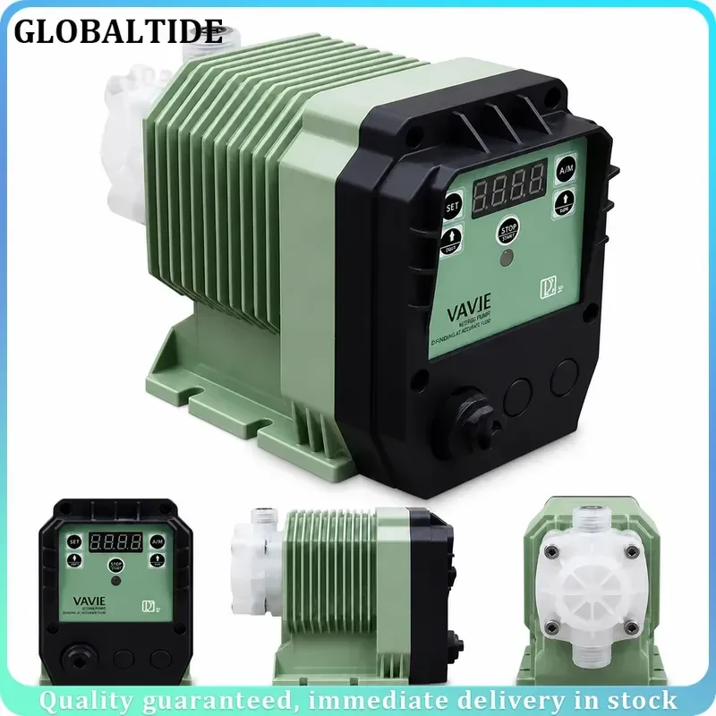 Electric Diaphragm Metering Pump 220V Acid Alkali Resistant Dosing Pump Pulse 4-20mA Micro Dosing Equipment for Chemical