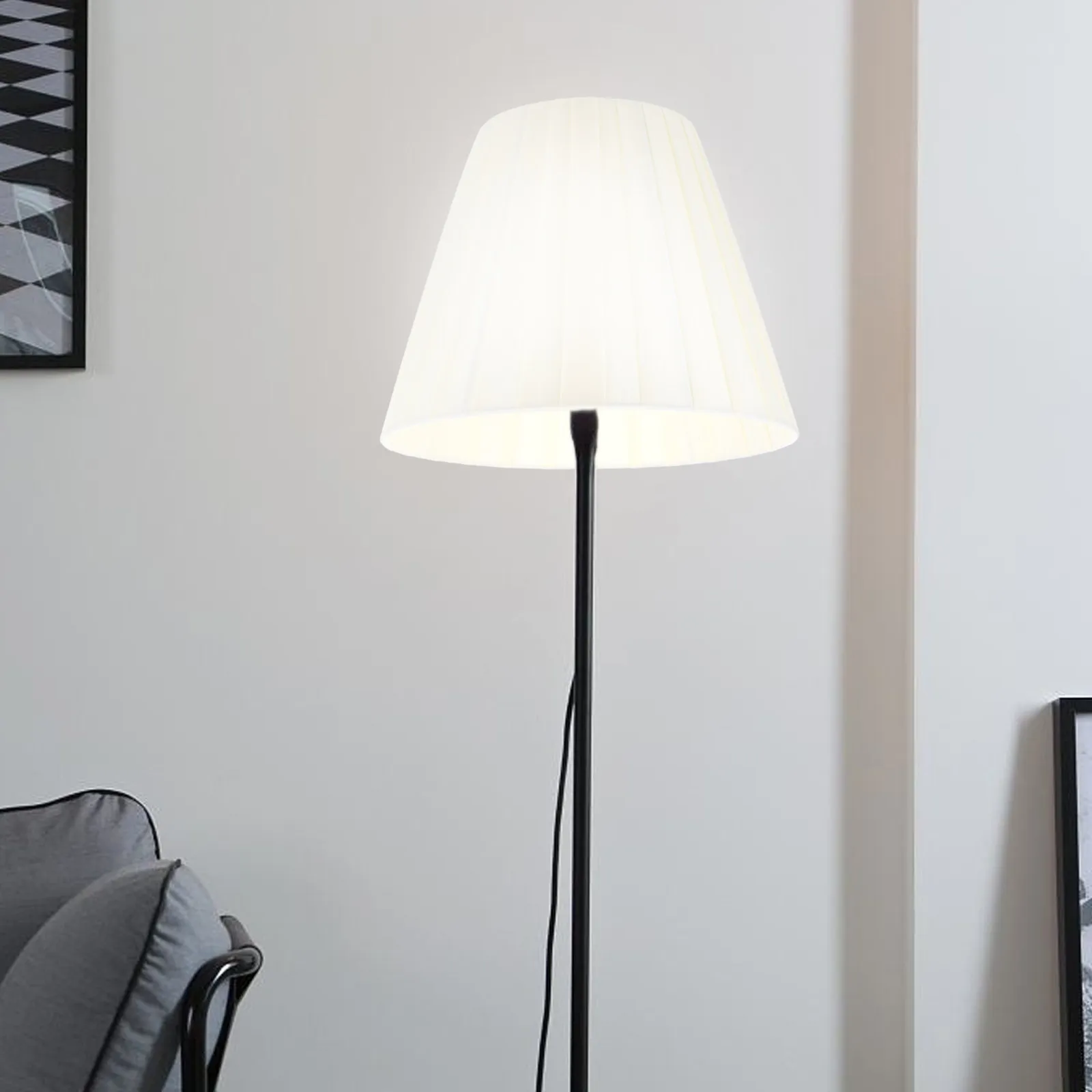 

Cloth Lamp Shade Desk Lamp Lampshade Replacement Light Cover Home Hotel Bedroom Study Lighting Fixture