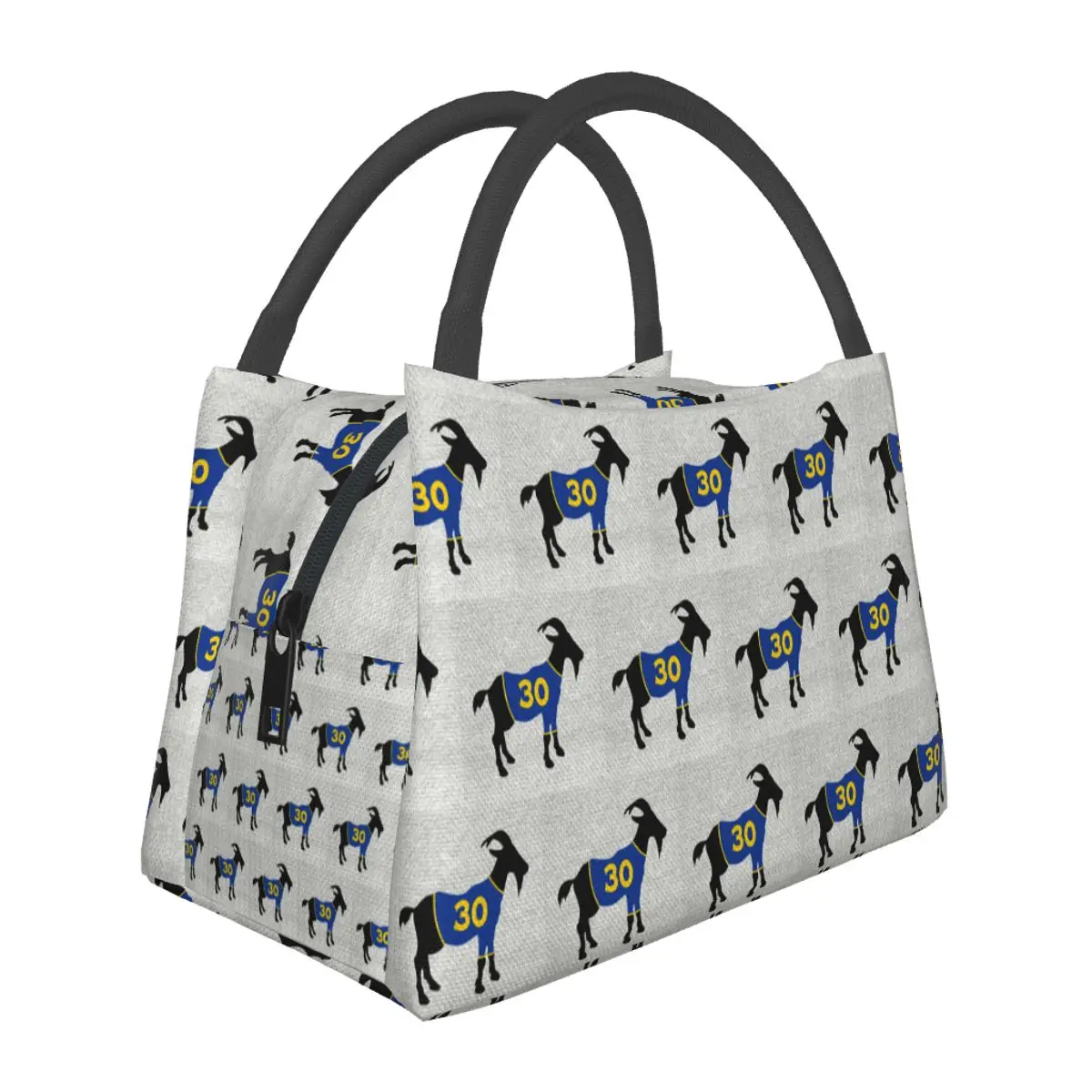 Steph Curry Goat Lightweight Handheld Insulated Lunch Bag Aluminum Foil Liner for Adults Students Travel Picnic