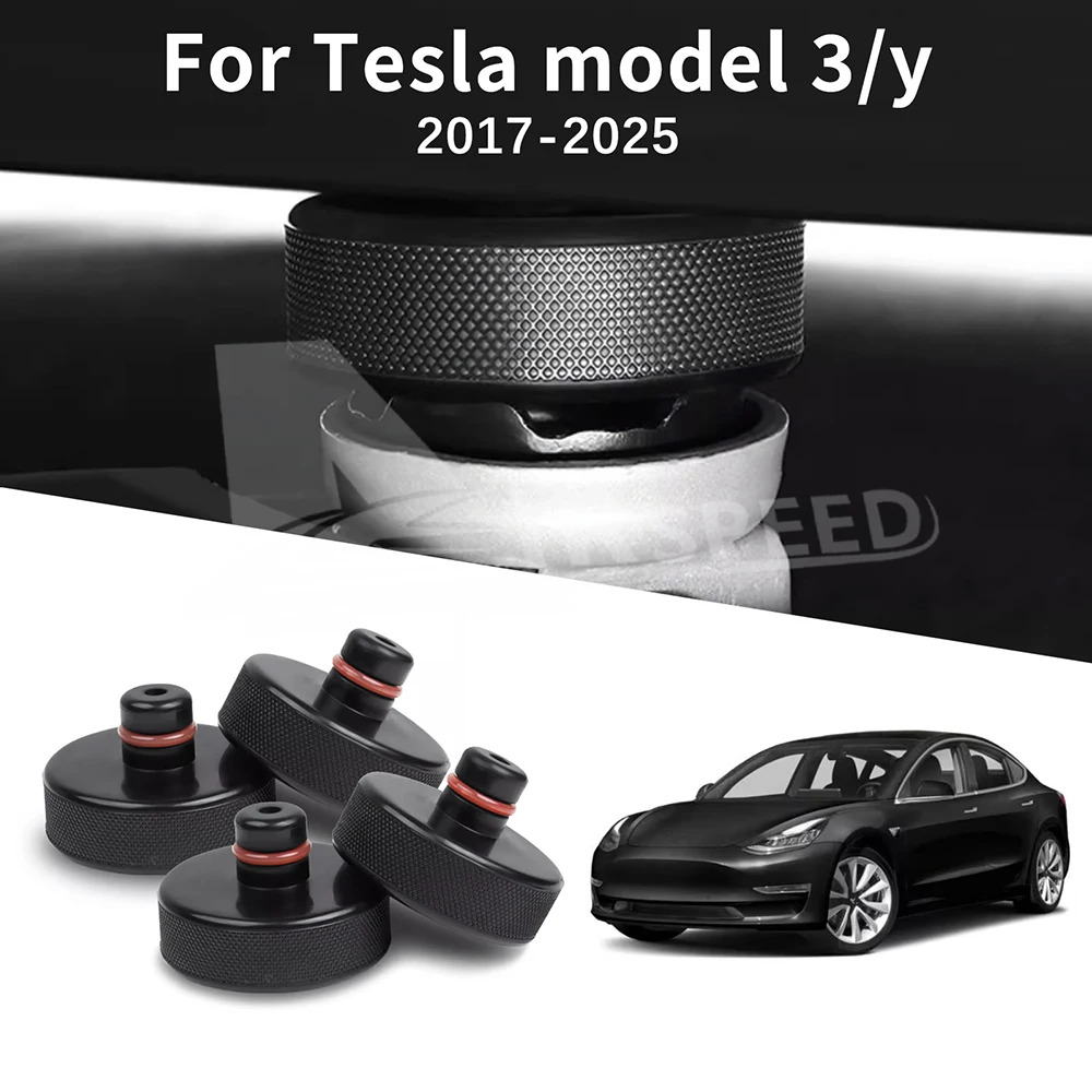 

Silicone Jack Lift Pad Point Adapter For Tesla Model Y Juniper Launch 2025-2020 Model 3 Highland 2024-2017 Model S Model X