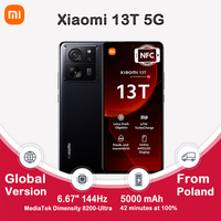 Xiaomi 13T 5G Global Version NFC Smartphone 144Hz AMOLED Disla 67W Charing 50MP Leica Camera MTK dimensionality 8200 Ult