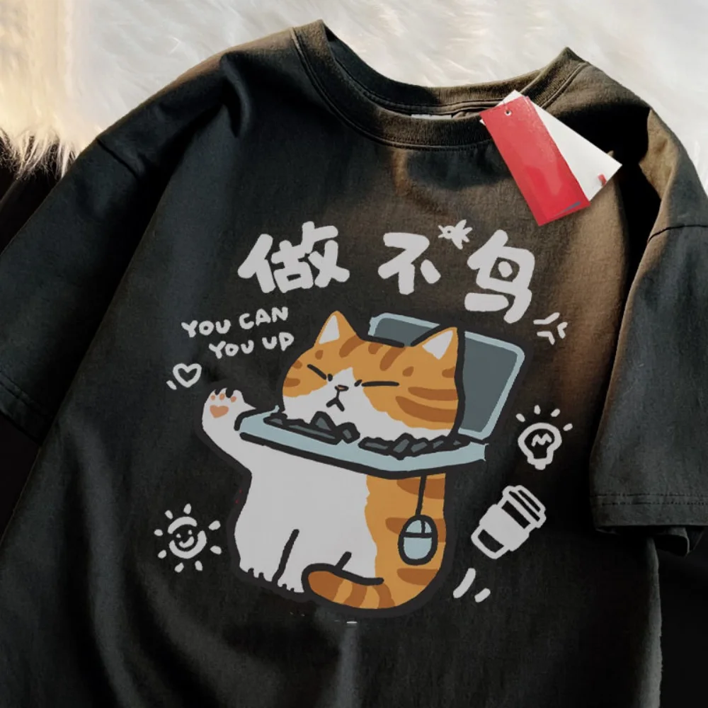 

American Retro Street Versatile Loose Short Sleeved T-shirt - 2025 New Hip-hop Trend Pullover, Casual, Unisex, Stylish Wear