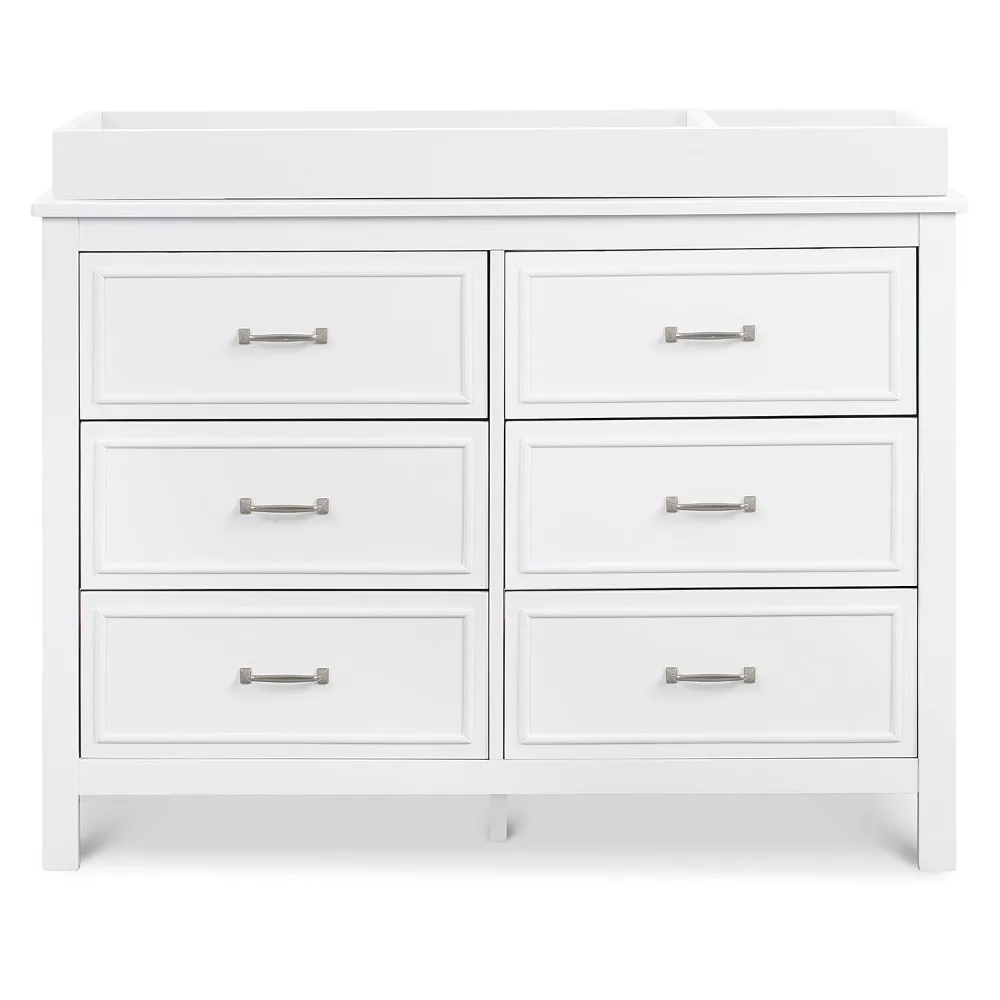 Double Dresser em Branco, Snoopy, 6-Drawer