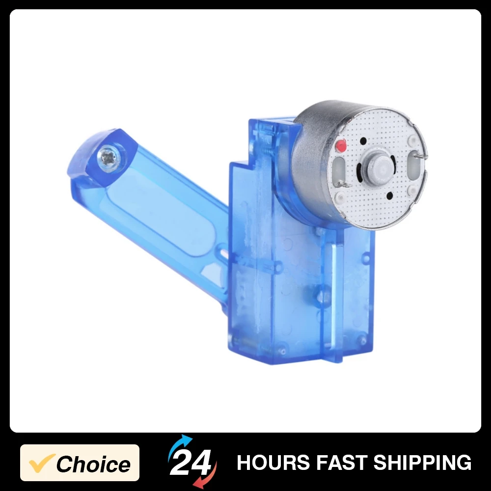 3-6V Hand Crank Driven Electricity Generator Mechanical Emergency Power Supply Education Kits