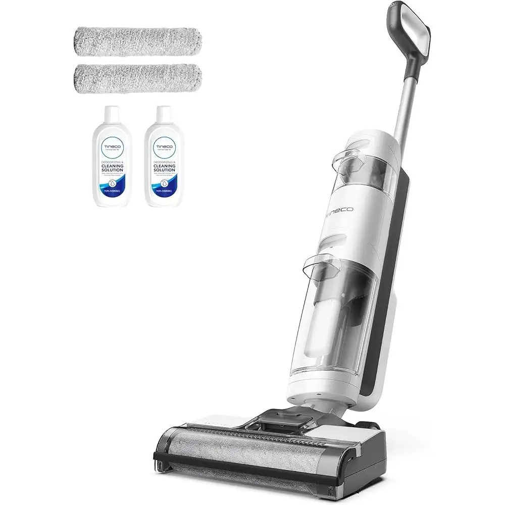 Cordless 2-in-1 Wet Dry Vacuum and Mop Self-Cleaning Lightweight Floor Cleaner Easy Maneuvering High Performance Hard Floor Care