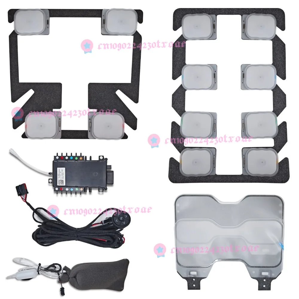 12 sièges de voiture de Massage aérien, Support lombaire à 2 modes pour coussin confortable à longue