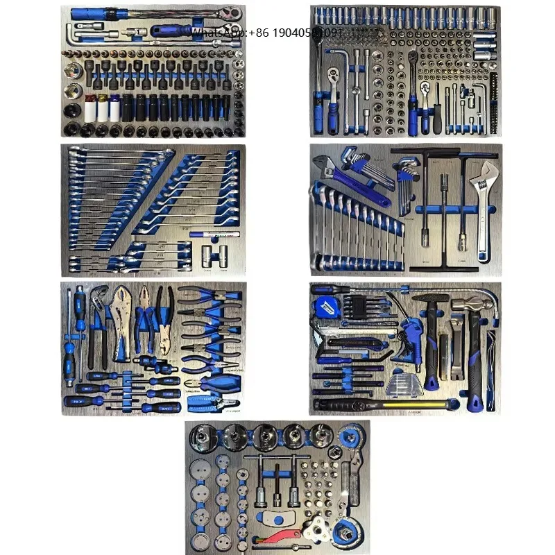 OEM Supported 526Pcs Sturdy Carbon Steel Vehicle Repair Tool Set Full Accessories for Overseas Distributors