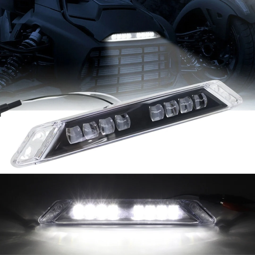 

Super bright LED auxiliary light DRL daytime running headlight kit ATV body kit