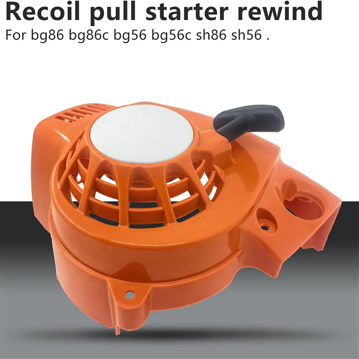 Recoil Pull Starter1pcs Pull 4241-080-2106 para Bg86 Bg86c Bg56 Bg56c Sh86 Sh56 Ventilador de folhas portátil