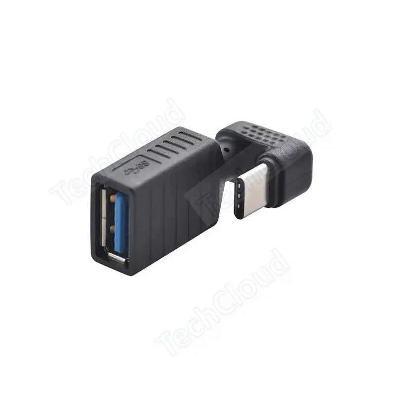 Type C OTG Adapter 360 Degree Up Down Angle USB 3.0 Interface Converter Adapter for Smart Phones laptop read flash disk