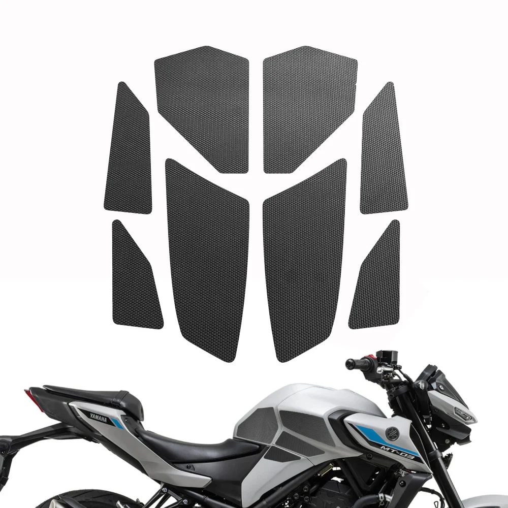 

Для Yamaha MT03 MT-03 2020–2026, противоскользящие ручки топливного бака с приподнятым точечным узором
