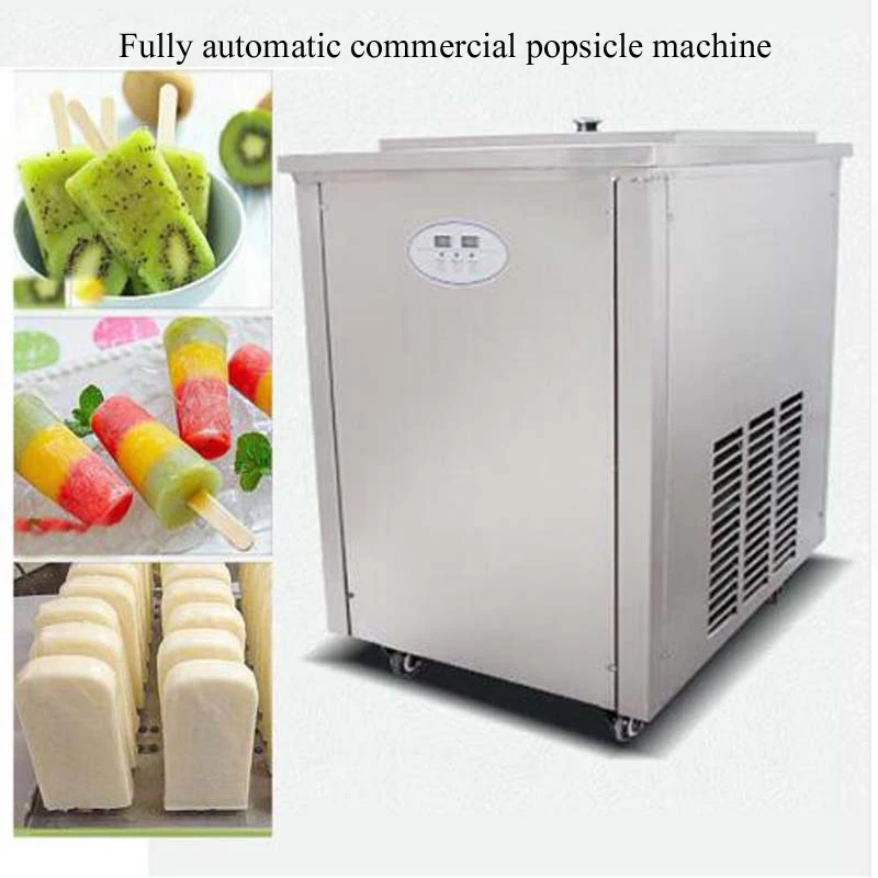 

Popsicle Maker Ice Cream Machine Automatic Juice Cooling Tool Aluminum Liner Milkshake Yogurt Blender DIY For Children