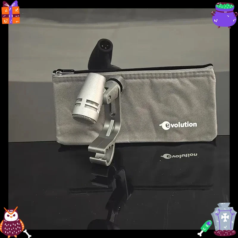 

Комплект из 4 оригинальных динамических микрофонов Evolution 600 Series E604 для ударных установок и малых барабанов, оптовая продажа