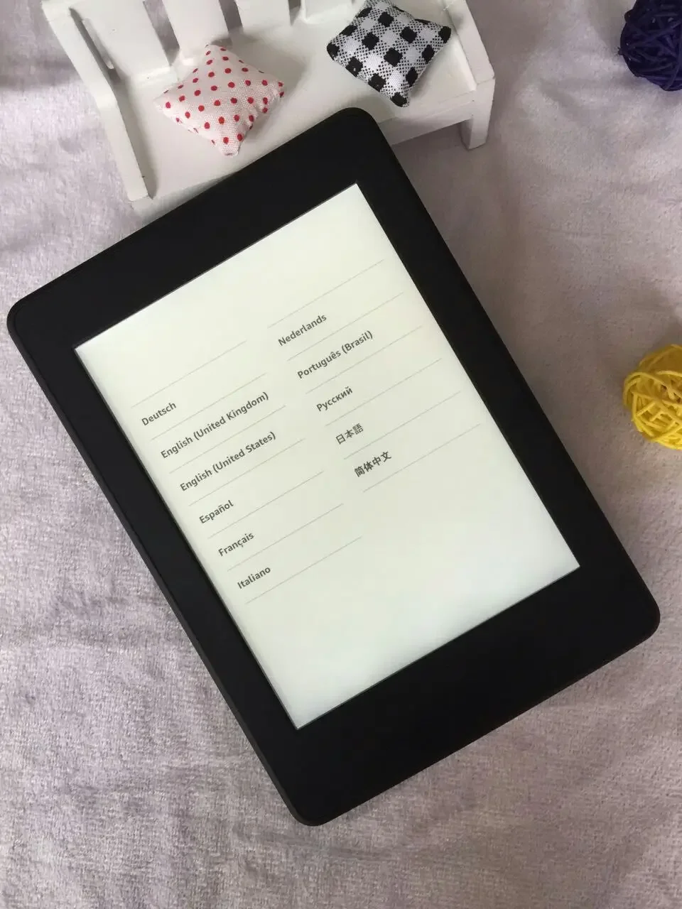 قارئ الكتب الإلكترونية المستخدمة كيندل بيبر وايت 6th k6 القابل للتسجيل قارئ الكتب الإلكترونية للقارئ الإلكتروني لكتاب الحبر الإلكتروني كوبو