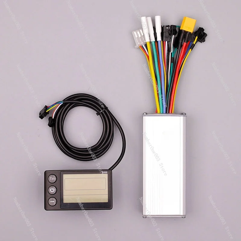 

24v36v48v500w Electric Vehicle Mountain Lithium Brushless Motor Controller Horizontal Screen LCD Meter Boost