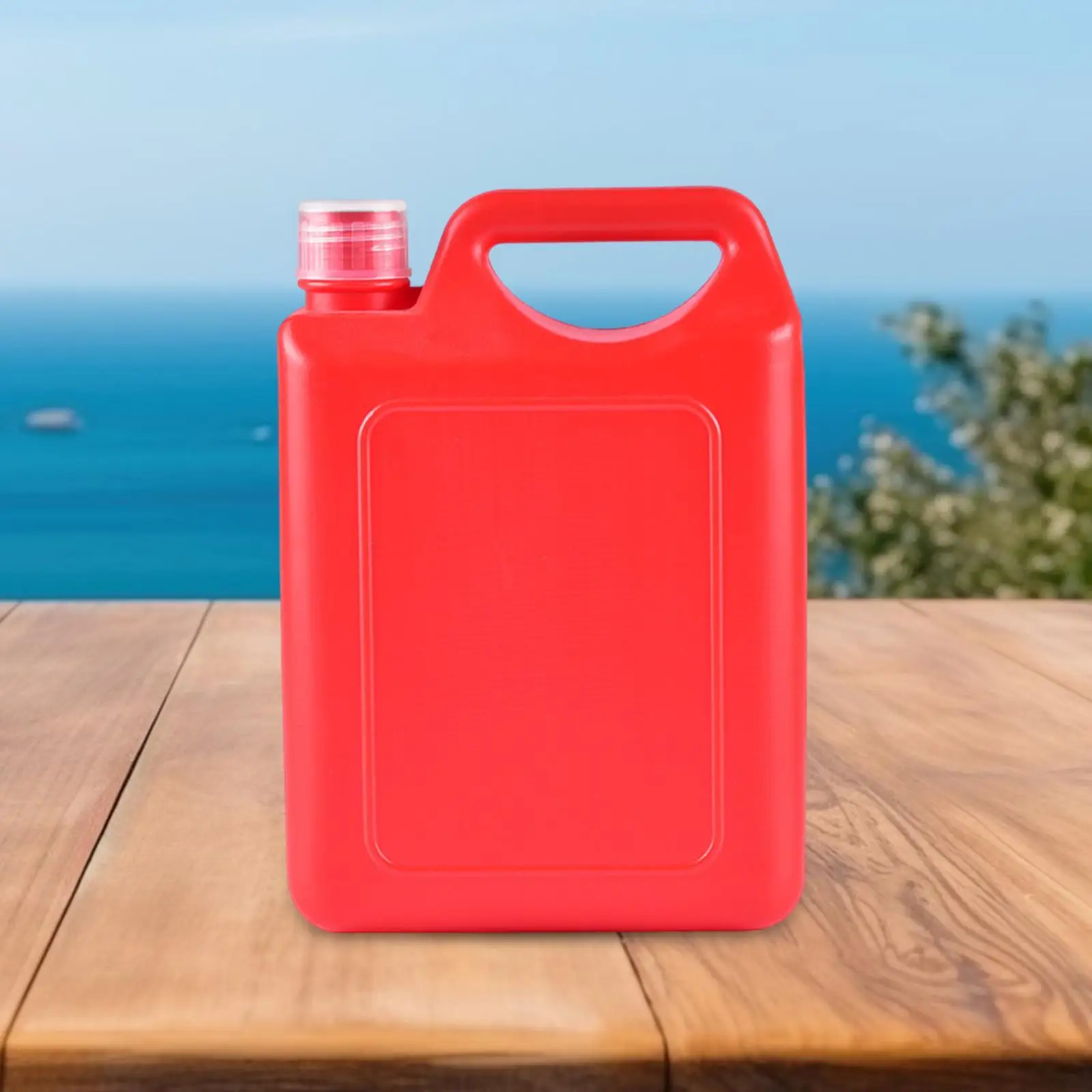 Engine Oil Jug, Water Storage Jug, Empty Bottle 1.0 L with Lid Engine Oil Storage Container, Cooking Oil Container