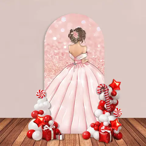 10 best sales prinsessfödelsedagsdekorationer - №4