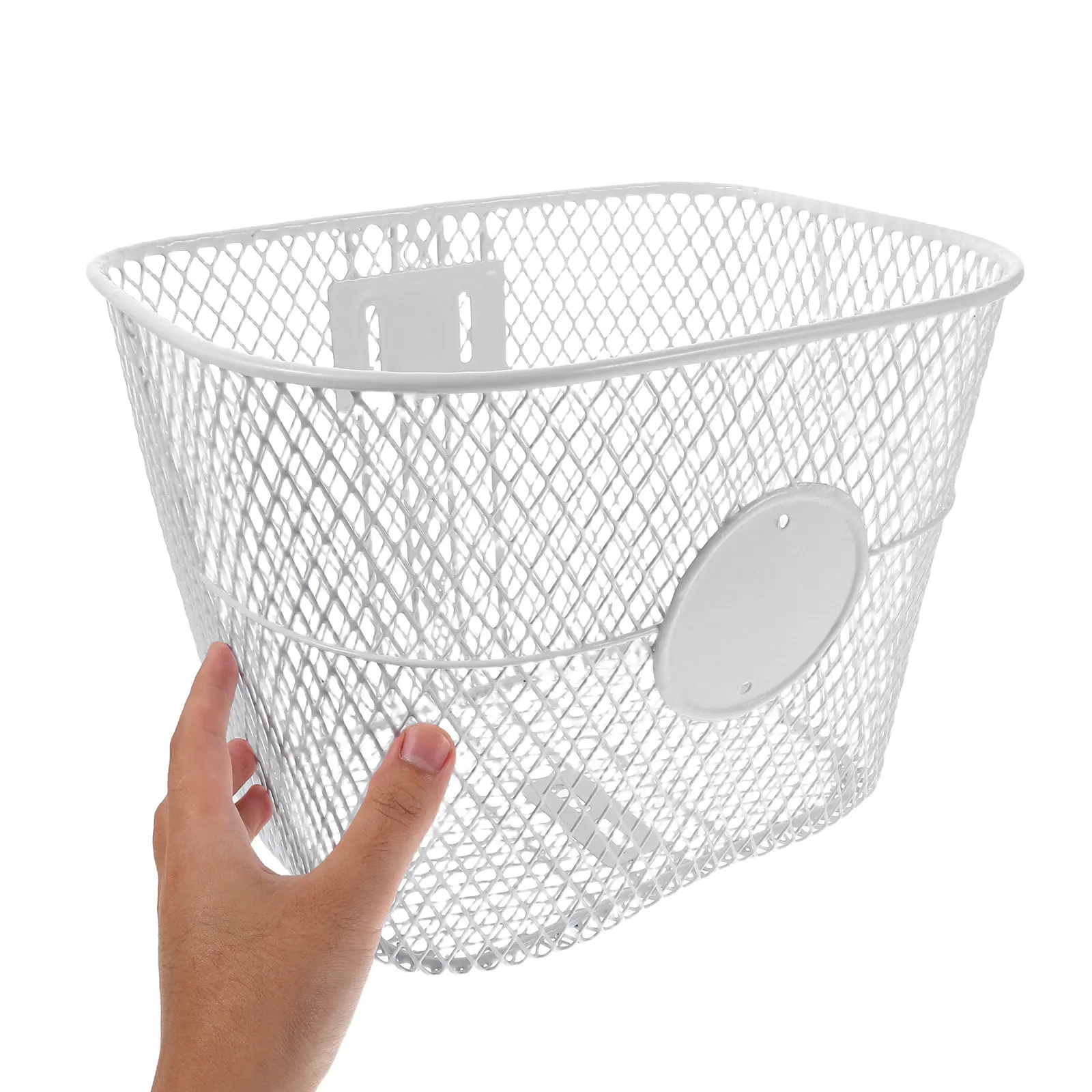 

Vintage Mesh Front Bike Basket for Adult Kids Electric Bicycle Cruiser Mountain Bike Lightweight Breathable Handlebar Cargo