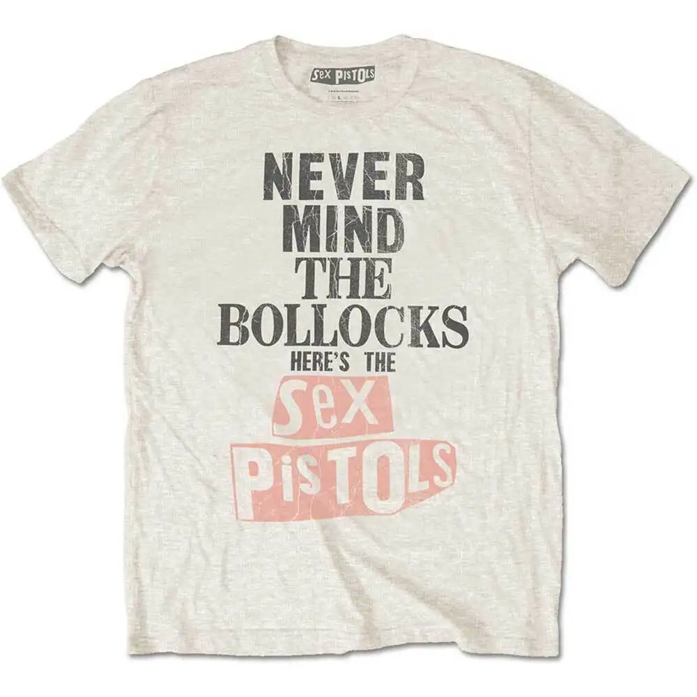 The Sex Pistols T Shirt Bollocks Distressed Official New