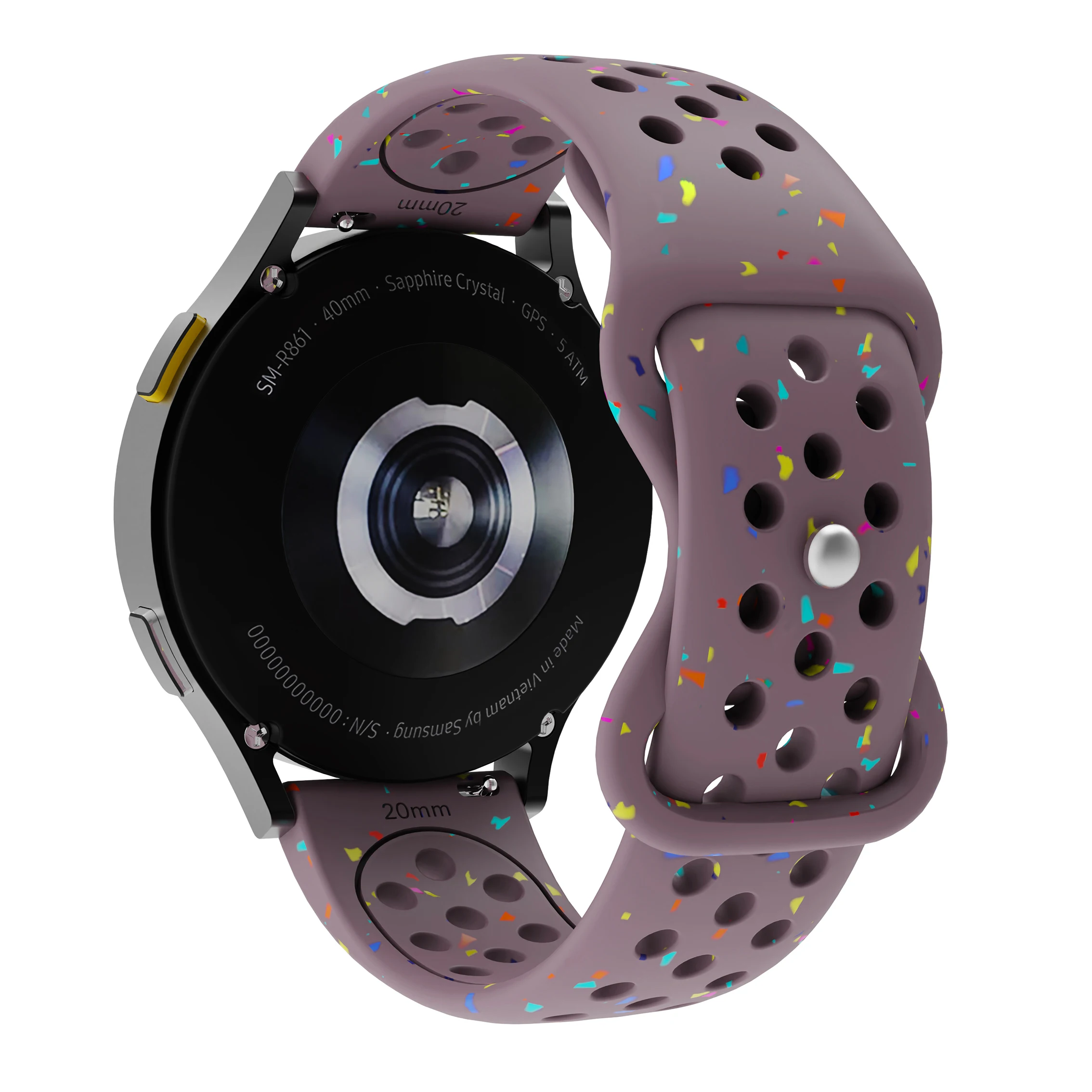 18mm 20mm 22mm Silikonarmband für Garmin Venu 4 45/41mm Forerunner 165 265 55 245 570 47/42mm Armband Garmin Active 6 5 Correa – Detail 10
