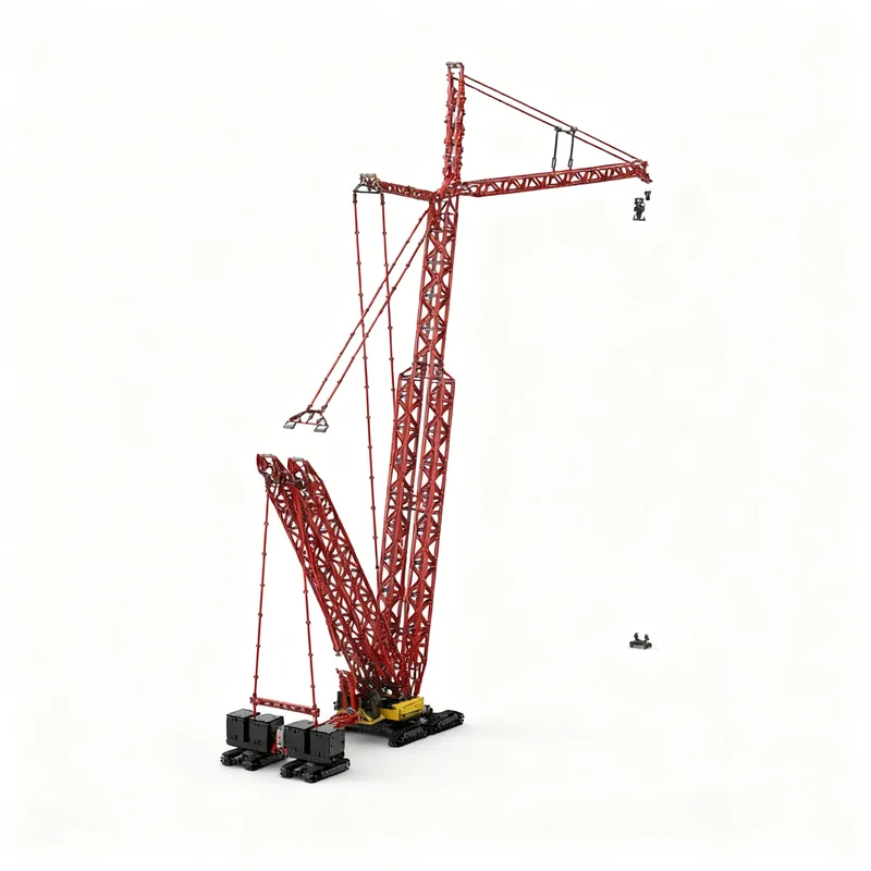 10388pcs MOC Crawler Crane SANY SCC40000 Technical Model Building Blocks Christmas Gift Toys Craft Display Collection Brick