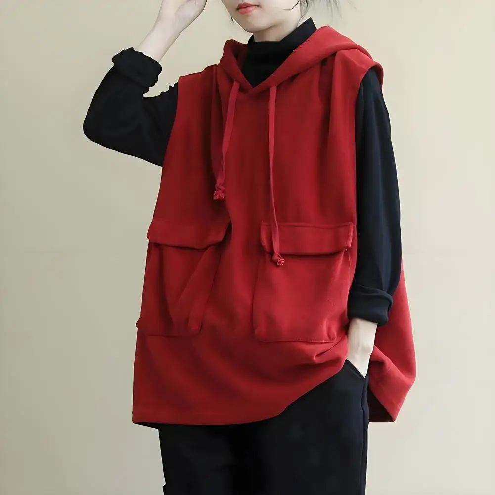 

Женский зимний жилет, женские толстовки без рукавов, летние спортивные майки с карманами для тренировок в тренажерном зале, повседневный свободный крой, легкий вес