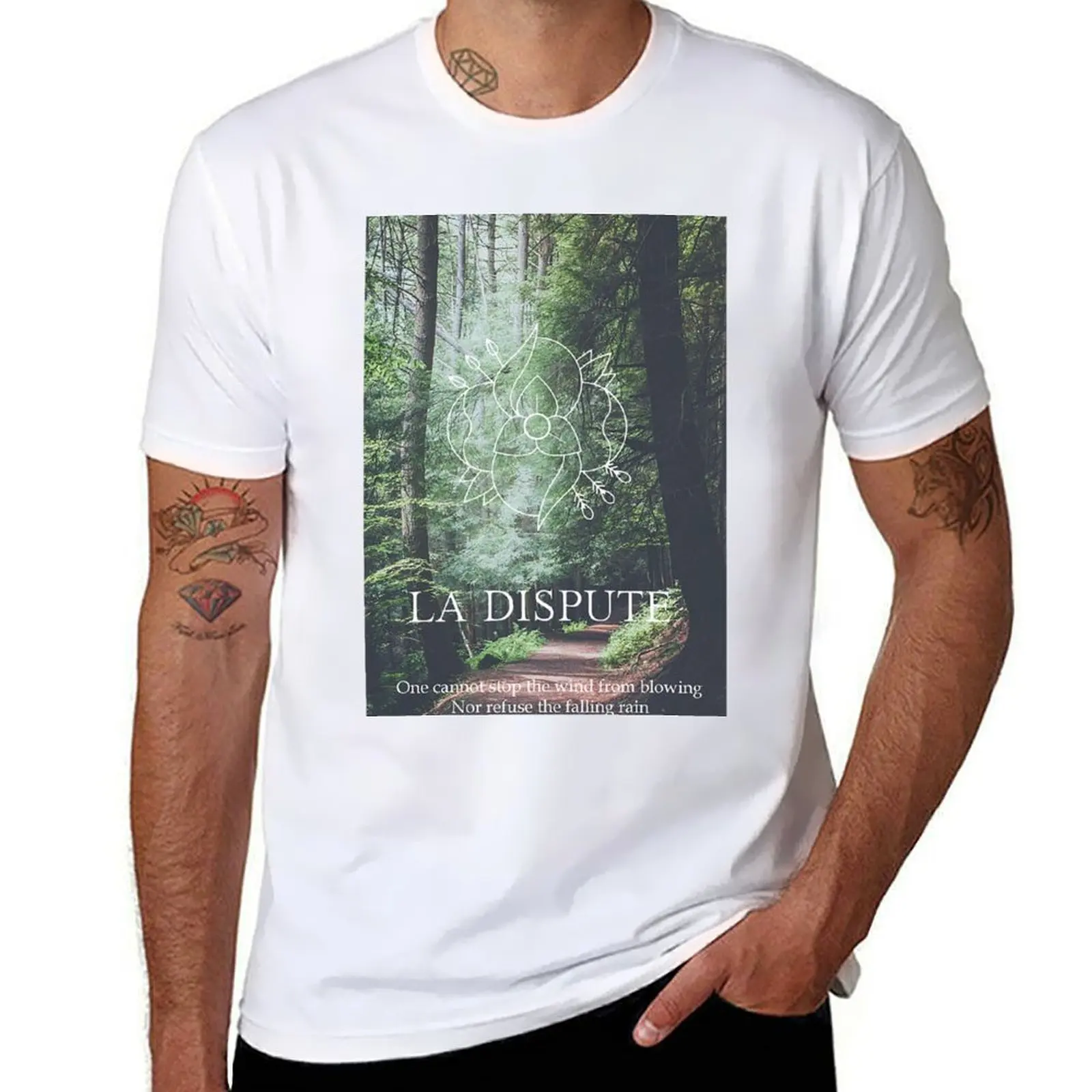 

La Dispute T-Shirt t shirts for man graphic funny t shirts for man pack white T-Shirt