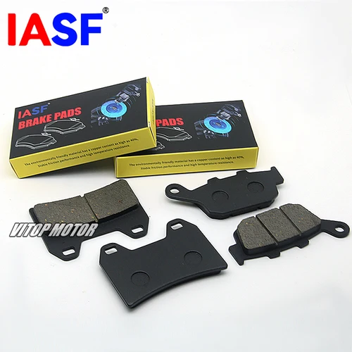 Se adapta a ZONTES 350E 350D 350M 350S 350R 350V 350T 350X 350VX GK350 ZT350 D350 juegos de pastillas de freno delanteras y traseras para motocicleta