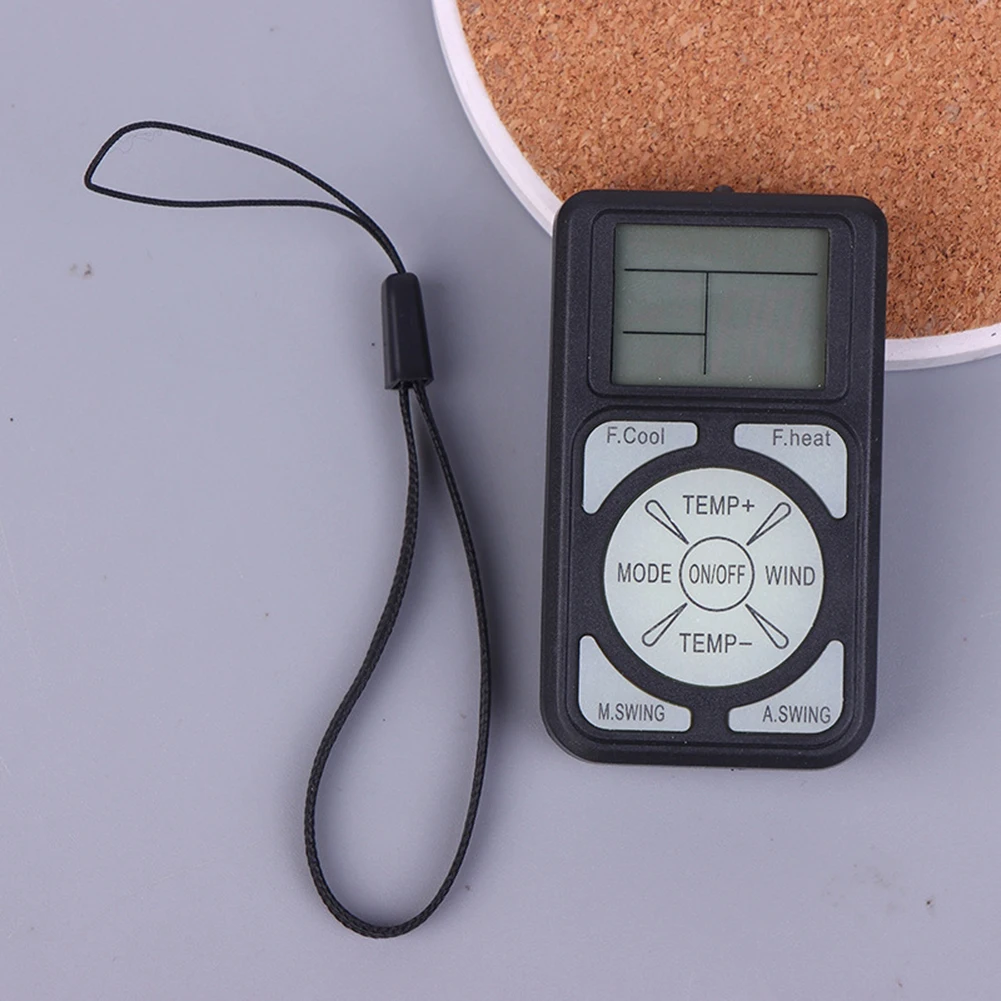 Mini Portable Luminous LCD A/C Remote Control Glow In The Dark Compatible With All Major Air Conditioner