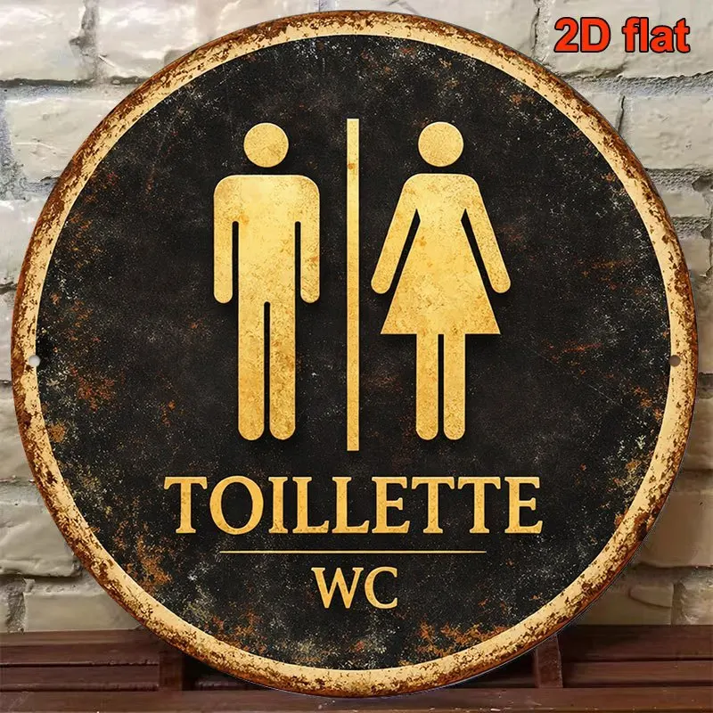 Decorative Sign And Plague, 2D Flat Wooden Decorative Board, 1pc, Retro Wooden Plaque for 
