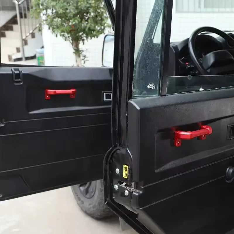 

For Land Rover Defender 2004-2018 A-Pillar & Inner Door Handle, Aluminum Alloy Modified Accessories