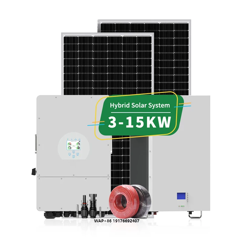 2025 DEYE Inverter Solar Energy Hybrid Power System 3kW 5kW 8kW Solar Panel System With Battery Inverter