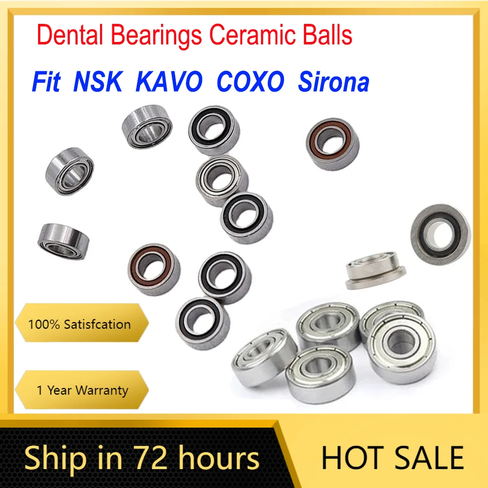 10pcs Dental Ball Bearings High Speed Dental Piece Fit KAVO NSK W&H Dentistry Material Dentista Accesorios