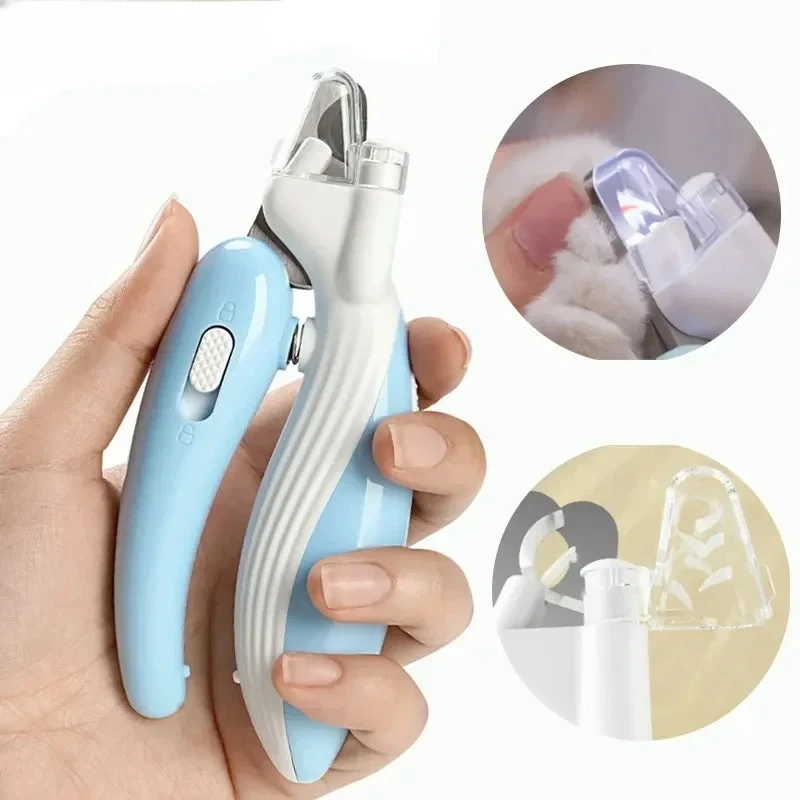 

Professional Pet Nail Clippers with Led Light Pet Claw Grooming Scissors for Dogs Cats Small Animals Paw Nail Trimmer Pet Supply