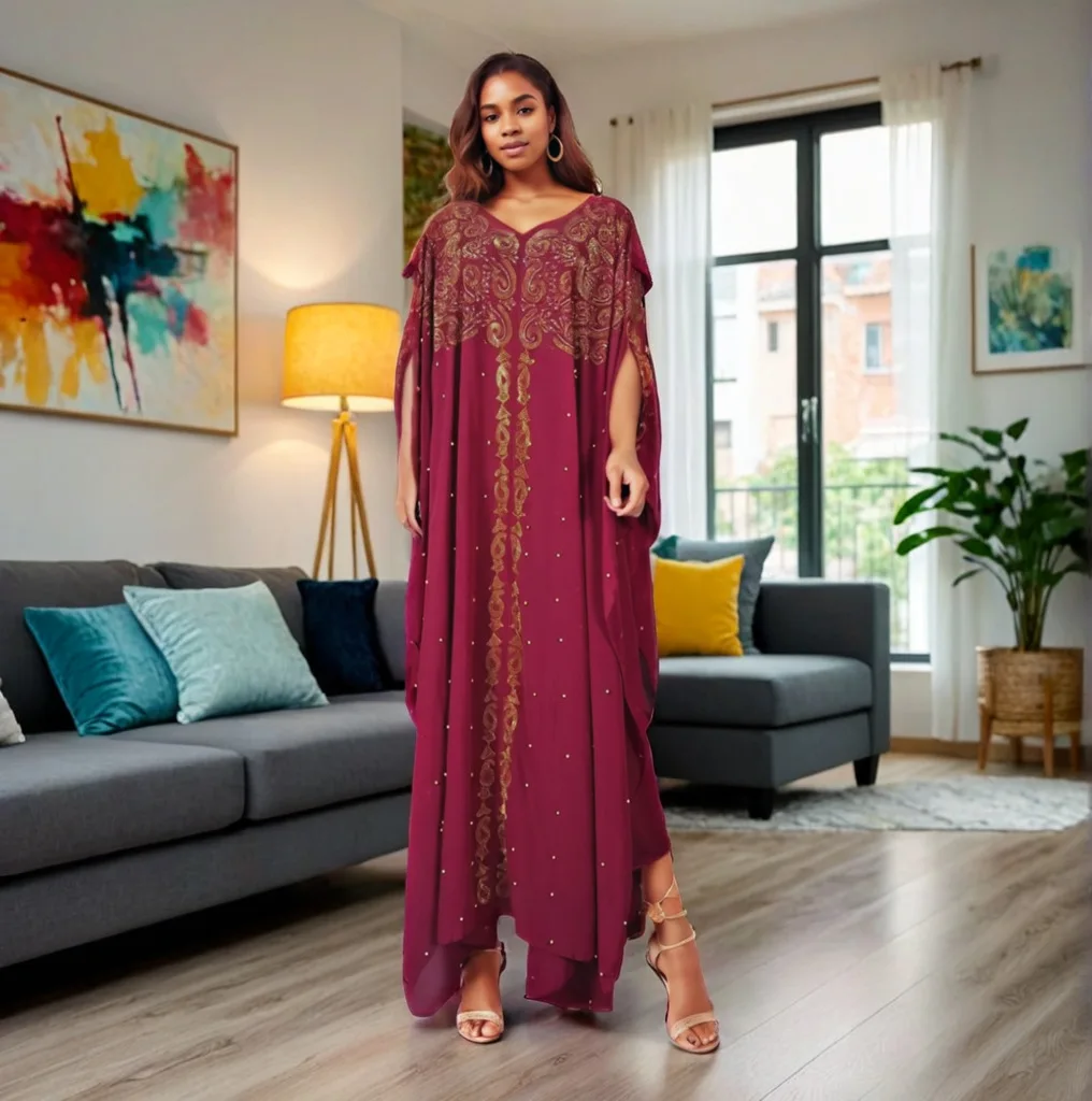 Plus size africano abayas para mulheres dubai muçulmano moda vestido kaftan vestidos de festa à noite boubou robe outfits roupas africanas