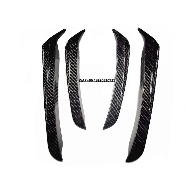 

M5 F90 Best Quality Dry Carbon Fiber Fibre Front Lip Spoiler Wing Canards Fit for M5 F90 2018-2019