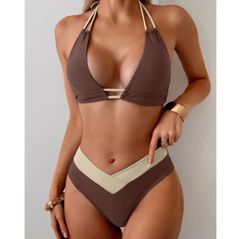 top Sexy Bikinis Women's Swimwear Push Up Female Swimsuit Swimming Bathing Suits Girls Brazilian Bikini Set Beachwear Bather