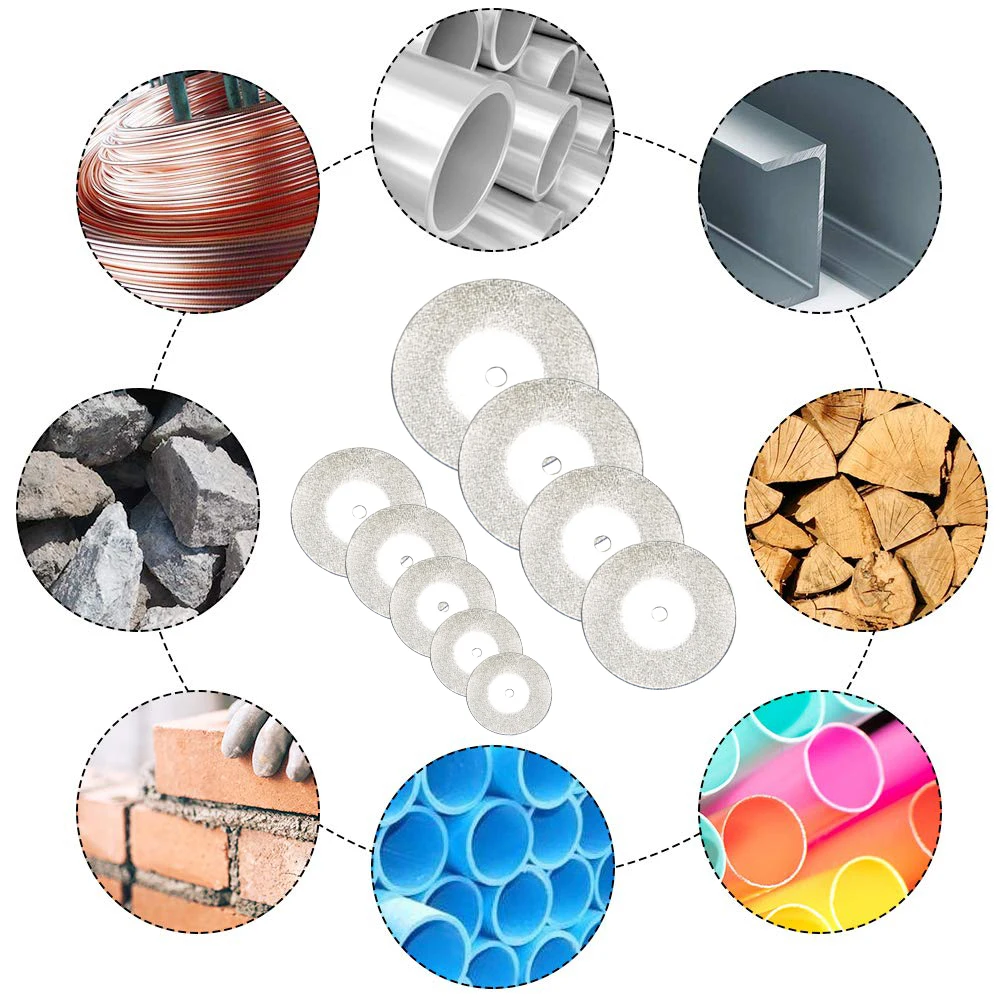 50mm Diamond Cutting Wheel Cut Off Discs Coated Rotary Tool For Dremel Tile cleaner Beauty Stitch Cutting Discs Home DIY Tool