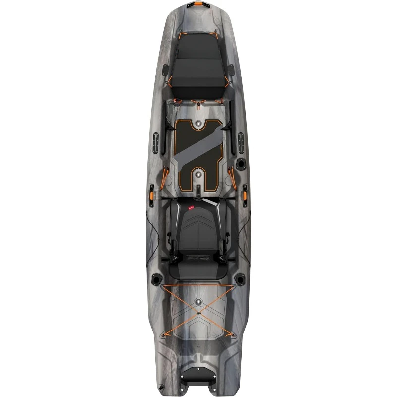 Catch Mode 110 Premium Angler Kayak - Caiaque de pesca com Lawnchair - 10,5 pés