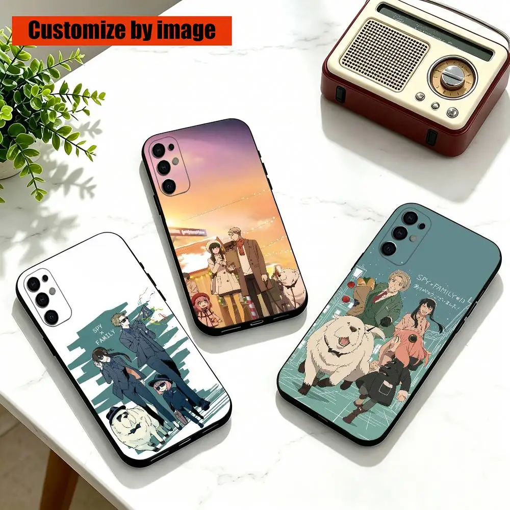The F-Forger Family Spy-y Familys  Phone Case For Samsung S25,S24,S21,S22,S23,S30,Ultra,S20,Plus,Fe,Soft Silicone Black Cover