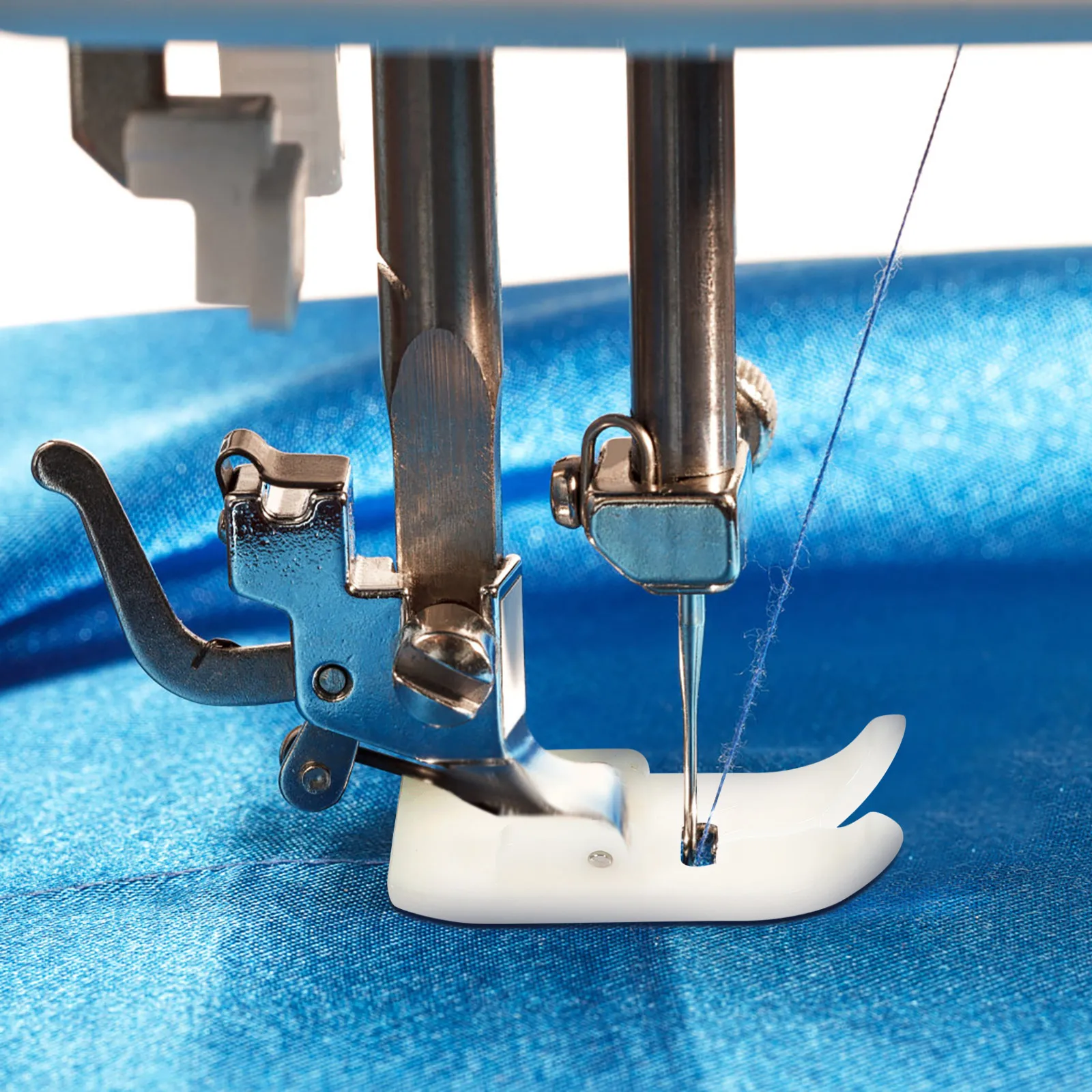 

10Pcs Sewing Machine Presser Feet Professional Portable Wear-Resistant Presser Foot Convenient Replacement Sewing Accessory