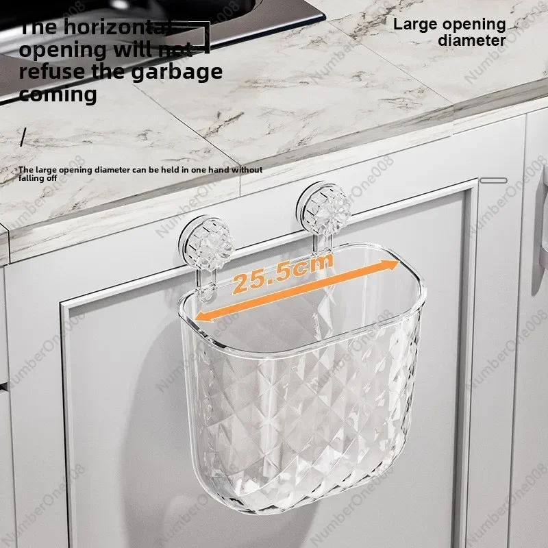 Household hanging kitchen trash can wall mounted toilet bathroom