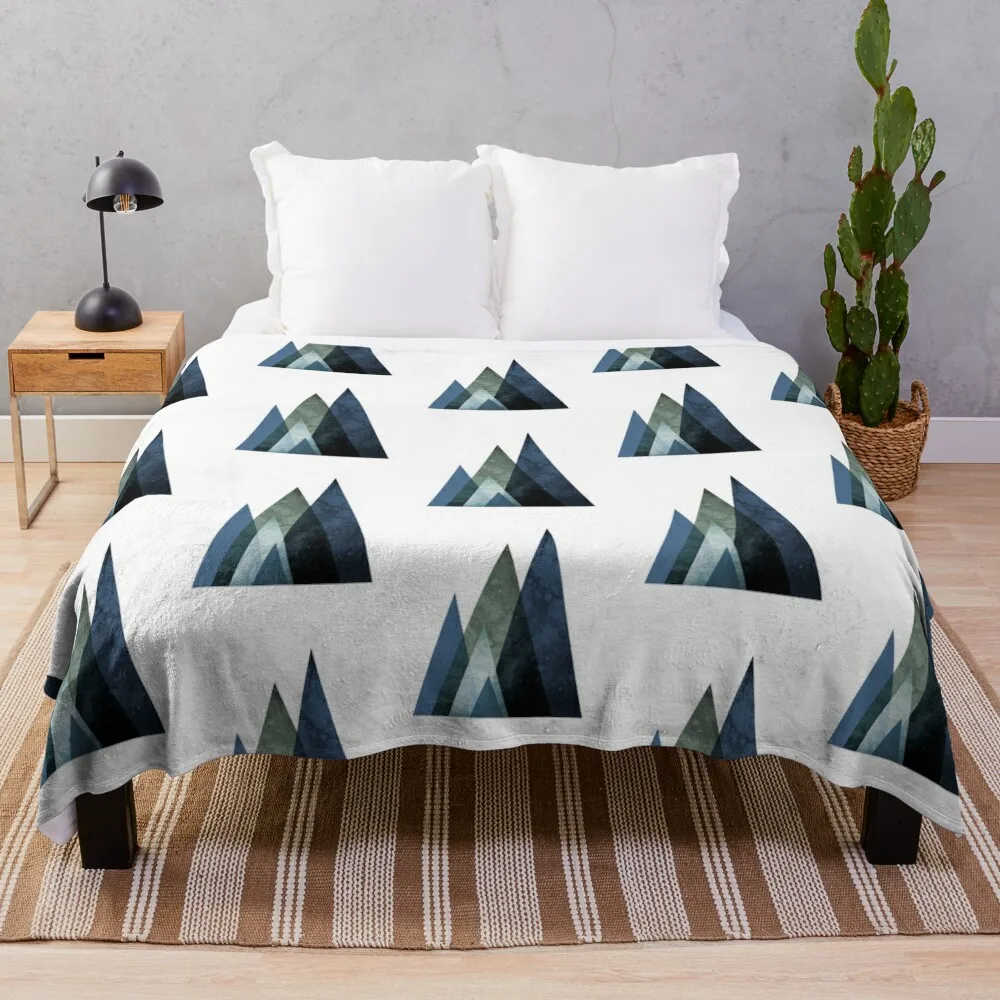 

Nordic Mountains Throw Blanket Weighted Blanket Summer Bedding Blankets