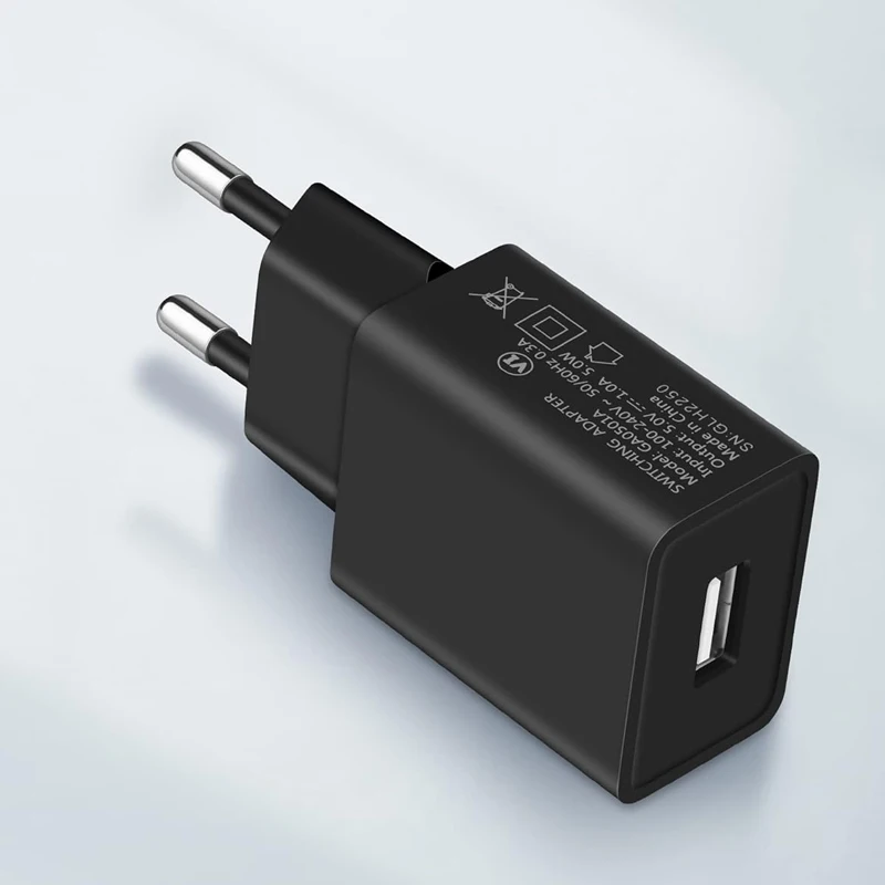 Usb Oplader 5v1a Usb Socket Voor Kemei Tondeuse, 5W Usb Oplader Tip Voor Elektrisch Scheerapparaat Opladen