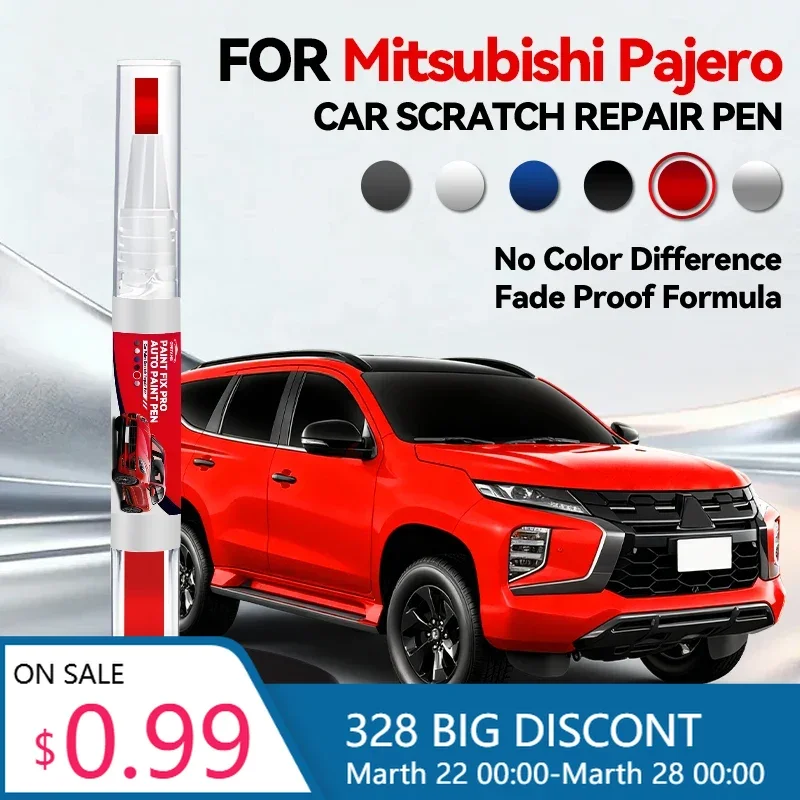 

Ручка-корректор для ремонта лакокрасочного покрытия автомобиля Mitsubishi Pajero Sport, средство для удаления царапин, аксессуары для авто, белый W09, черный