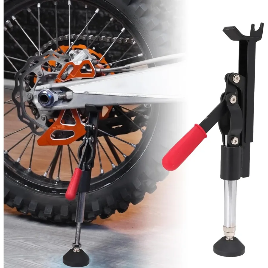 حامل عجلة الدراجة النارية، حامل مسار سهل ومحمول، تصميم جديد من الجيل الرابع لمعظم عجلات الدراجات النارية مثالي لـ