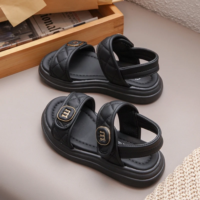 Summer Fashion Beautiful Children Kids elegante confortevole Baby traspirante Casual Toddler Shoes Cute Flat Shoes Student Hollow