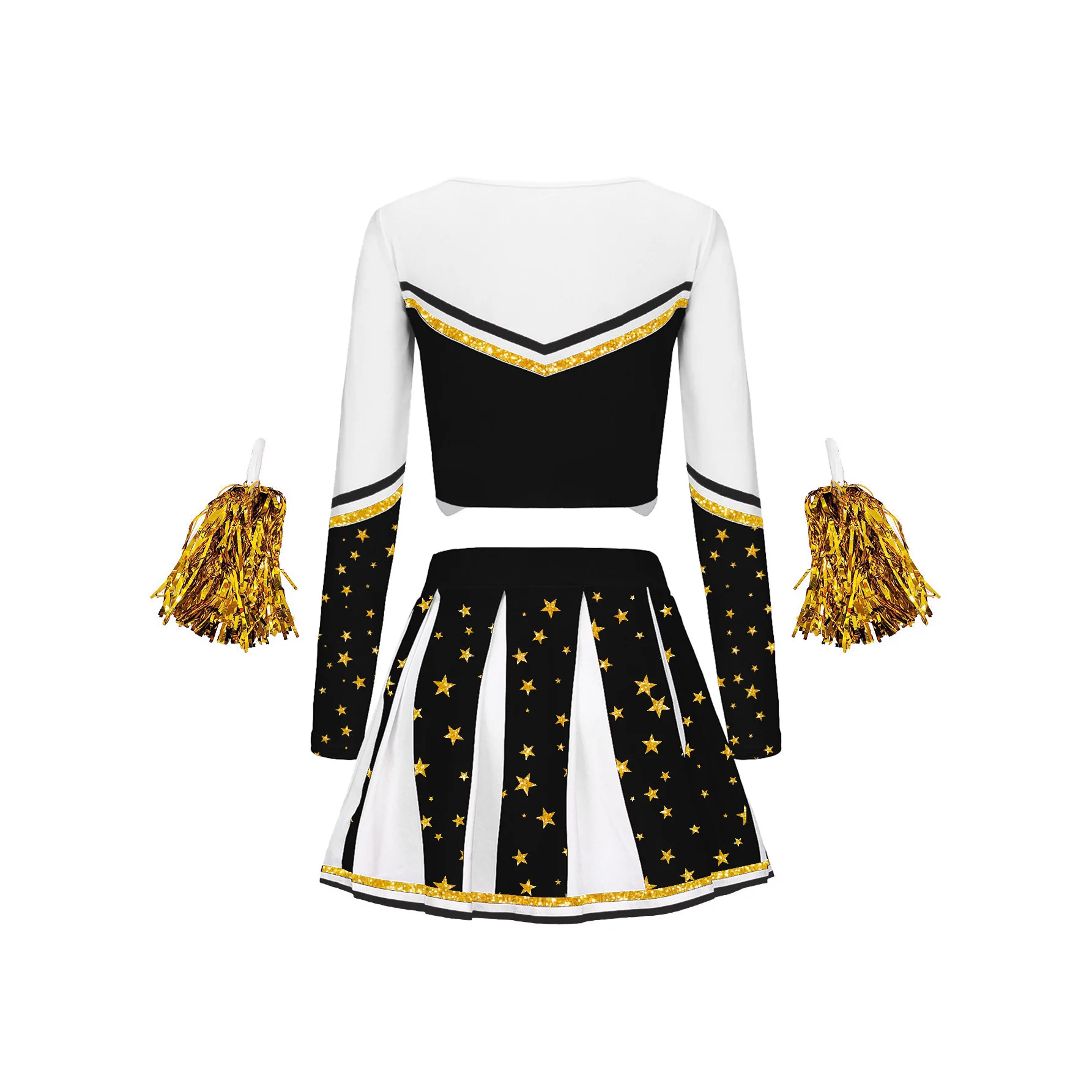 Adult Women's Clothing Games Cheerleading Performance Costume Cheerleading Costume Suit Competition Dress Performance Uniform