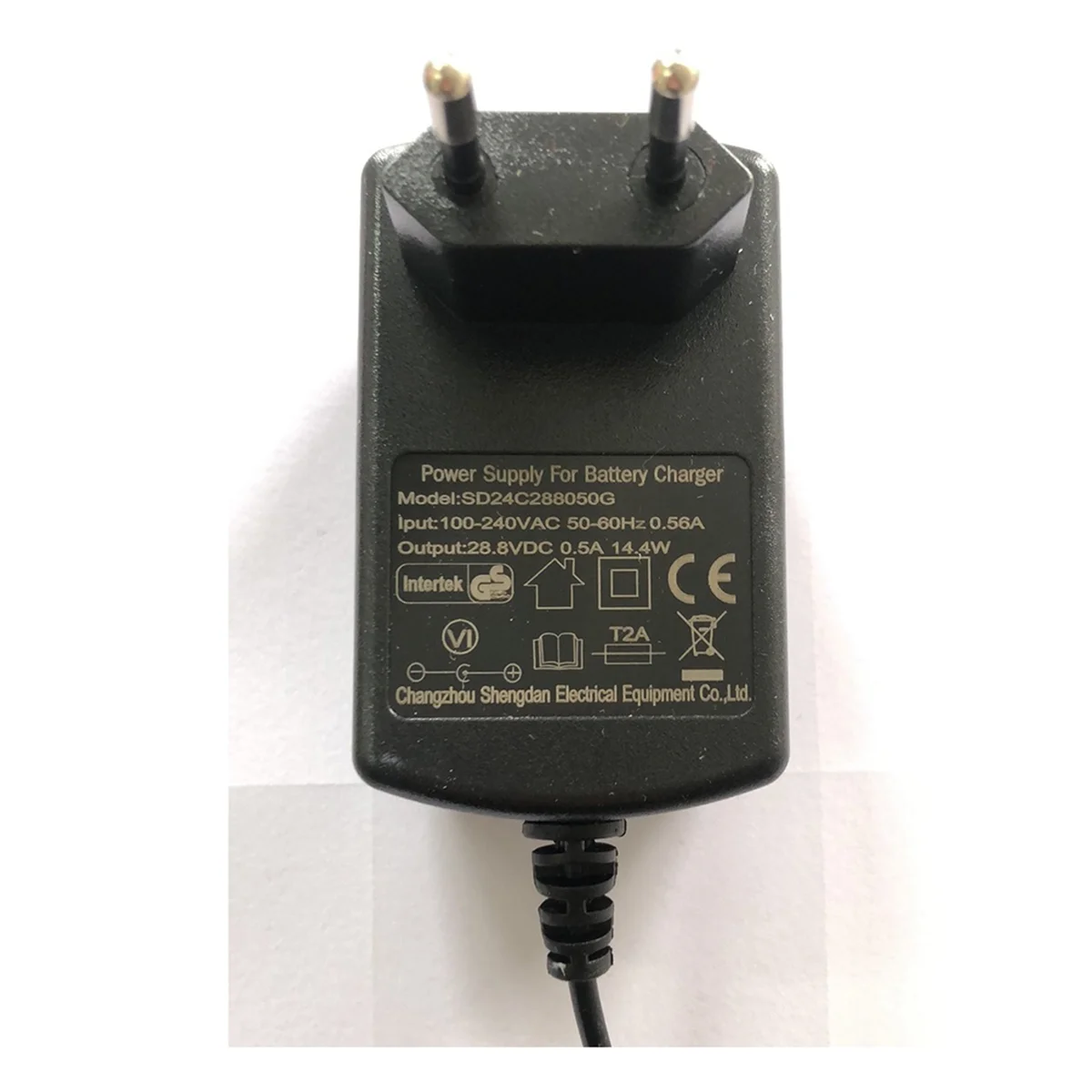 AA38M 28.8V DC 500mA Europese Standaard Oplader voor Kinderen Rit op Speelgoed Auto Kinderen Rit op Auto Accessoires EU plug
