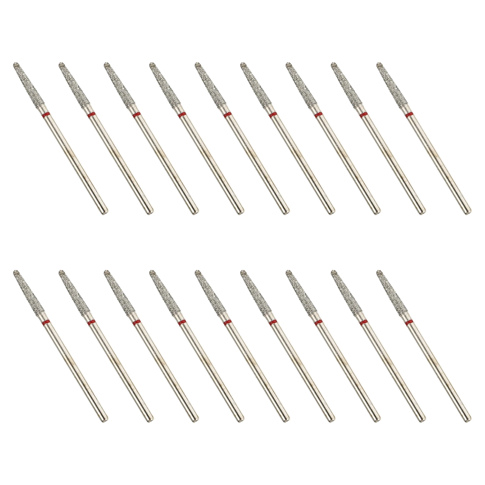 50pcs Grinding Heads High Durability Emery Material Polishing For Nail Art Salon Home Use Nail Drill Bits
